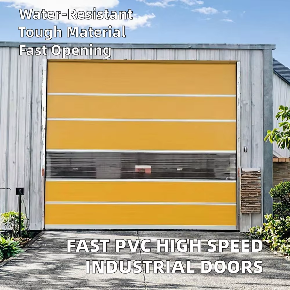 Wholesale Custom Self-Repairing Industrial Soft PVC High Speed Doors for Warehouse Interiors Factory Priced Roller Shutter Door