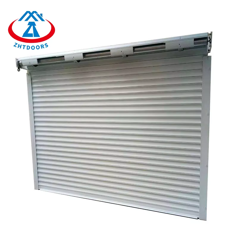 ZHTDOORS Manufacturers for Sale Electric Fast Safety Roller Shutters White