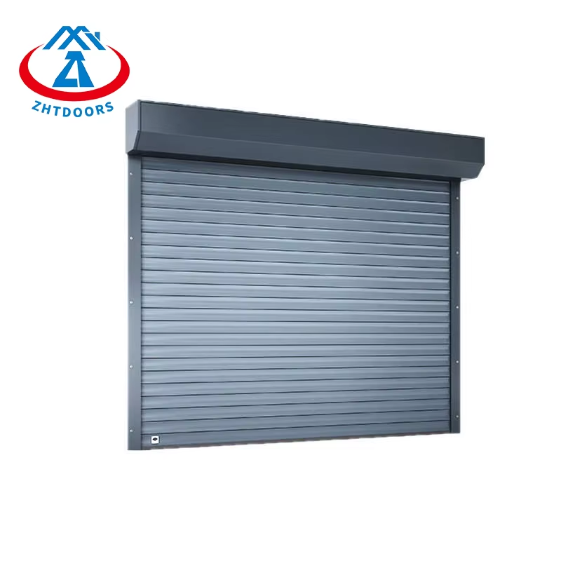 ZHTDOORS Manufacturers for Sale Electric Fast Safety Roller Shutters White