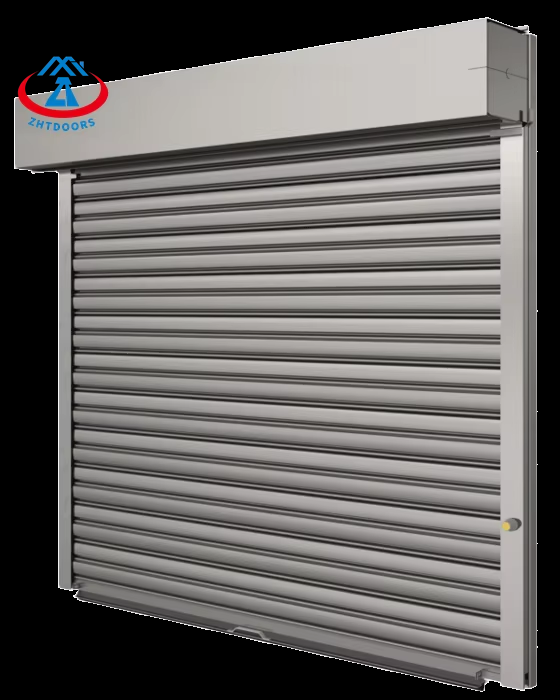 ZHTDOORS Manufacturers for Sale Electric Fast Safety Roller Shutters White
