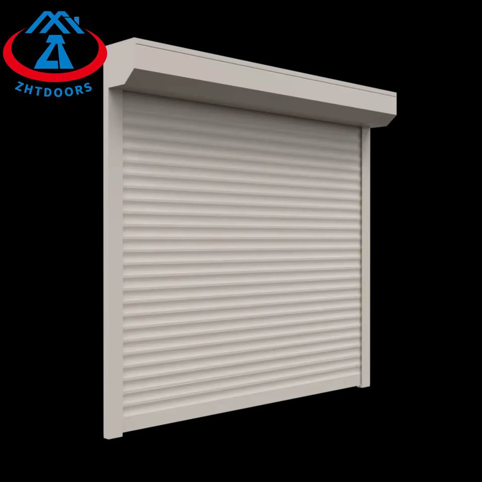 ZHTDOORS Manufacturers for Sale Electric Fast Safety Roller Shutters White
