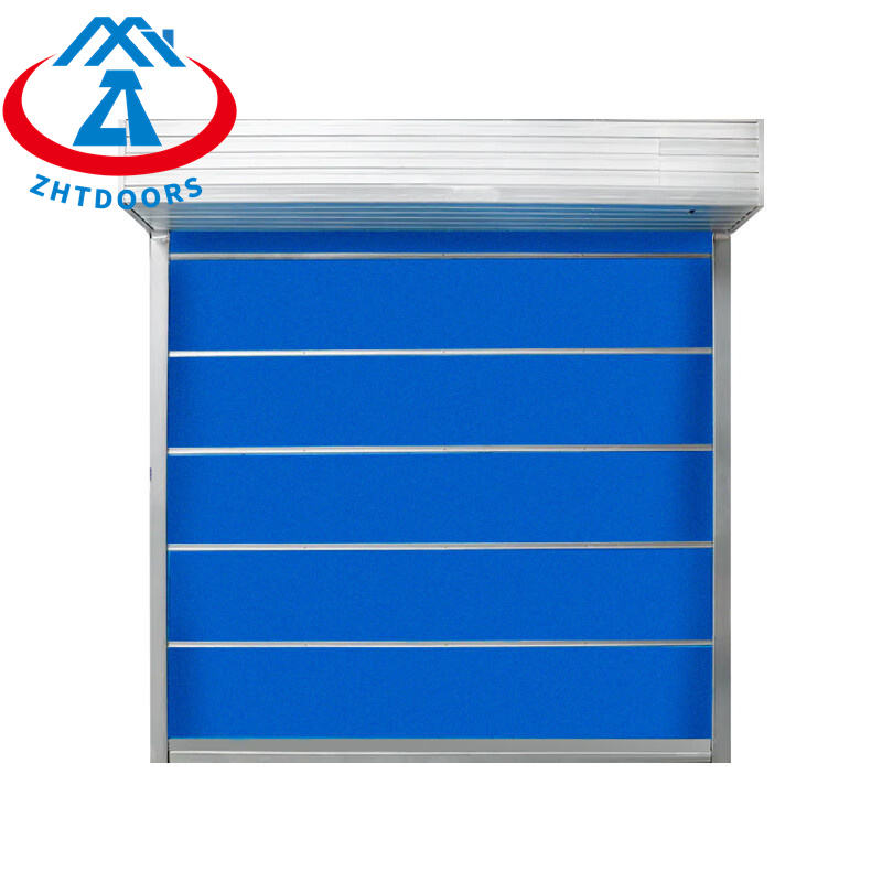ZHTDOORS Economical Modern Electric Commercial Fire Rated Internal Roller Shutters