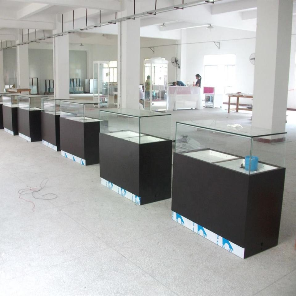 Jewellery Shop Window Display Cabinet Watch Pedestal Stand Boutique Saloon Store Furniture Jewelry Glass Vitrine