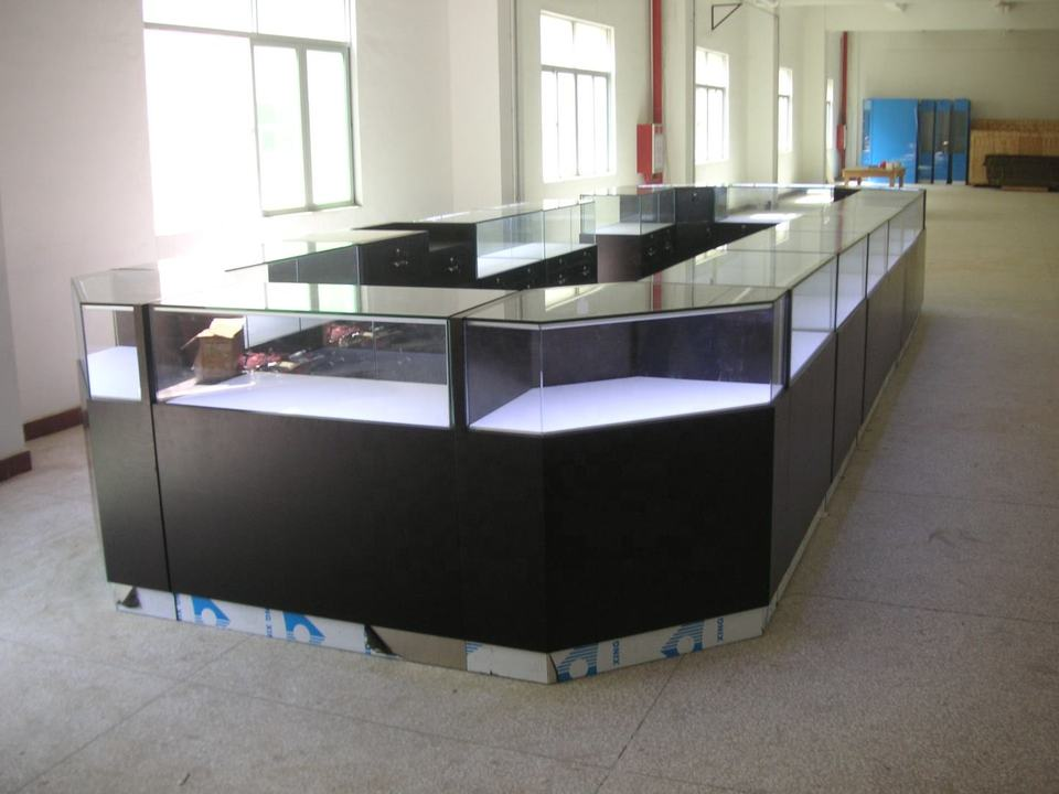 Jewellery Shop Window Display Cabinet Watch Pedestal Stand Boutique Saloon Store Furniture Jewelry Glass Vitrine