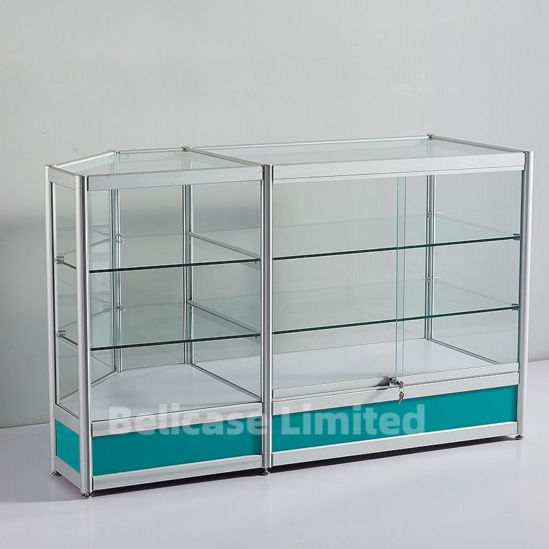Best Sells Protect Futurnituries Laptop Showcase Shelves Window Display Glass Cabinet Cases