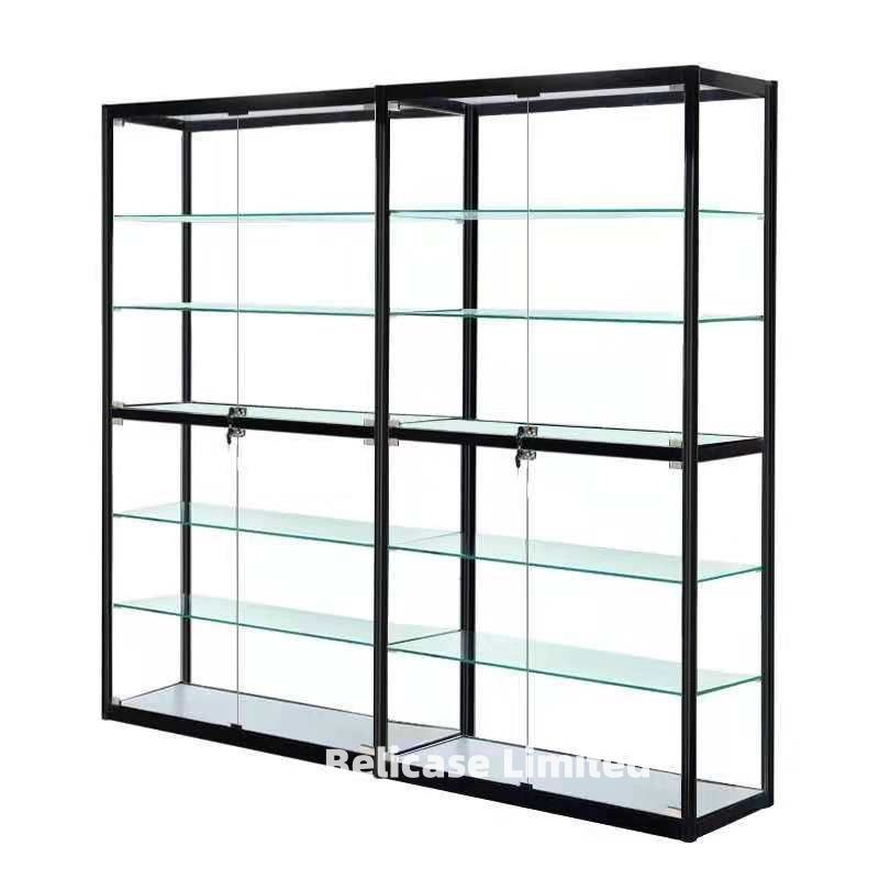 Best Sells Protect Futurnituries Laptop Showcase Shelves Window Display Glass Cabinet Cases