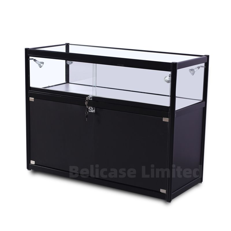 Best Sells Protect Futurnituries Laptop Showcase Shelves Window Display Glass Cabinet Cases