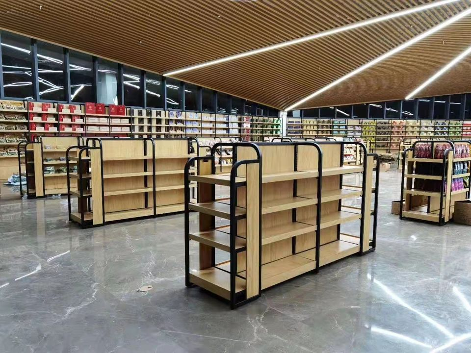 Cheap Supermarket Display Shelf Rack Retail Store Shelves Racks Shop Gondola Wall Shelving Unit Store Furniture