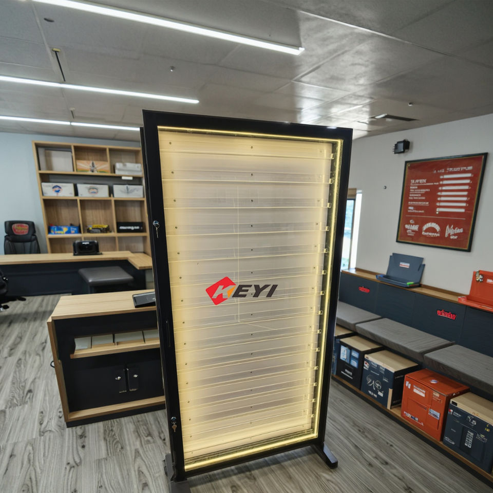 Trading Card Display Case Collectible Card Stand for Baseball Sports Cards Display Rack Card Display Stand With Led Light