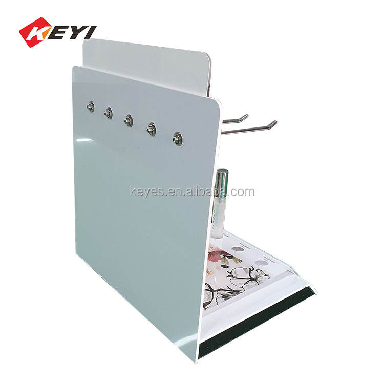 Customized Countertop Fancy Acrylic Lip Gloss Stands Lipgloss Display Stand for Lipstick Display Racks