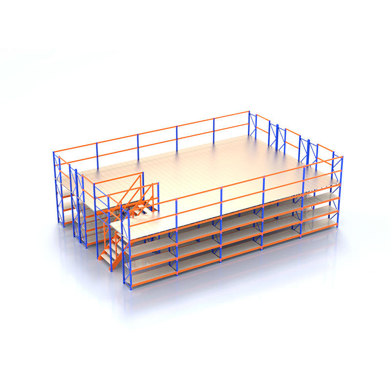 CE Certified Heavy Duty Steel Mezzanine Platform Racking & Pallet Rack System for Warehouse