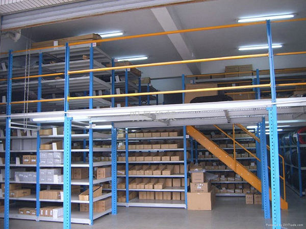 CE Certified Heavy Duty Steel Mezzanine Platform Racking & Pallet Rack System for Warehouse