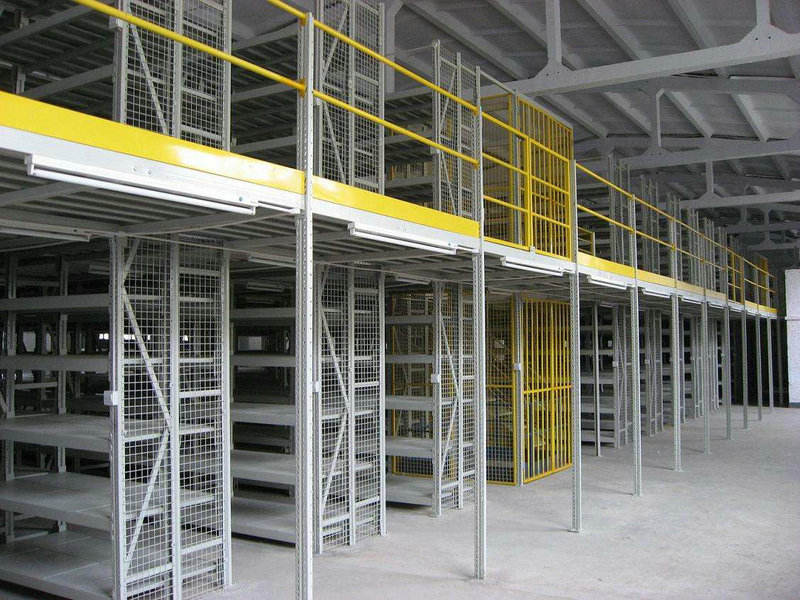 CE Certified Heavy Duty Steel Mezzanine Platform Racking & Pallet Rack System for Warehouse