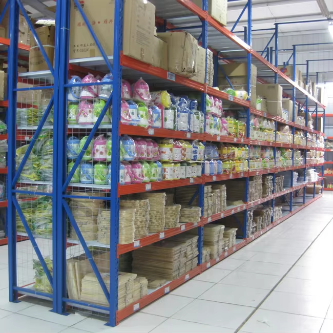 100~500kg High Quality Customized Industrial Workshop Display Light Duty Racks Steel Boltless Powder Coated Corrosion Protected