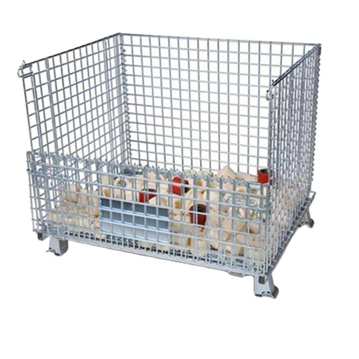 Collapsible Storage Cage for Auto Parts