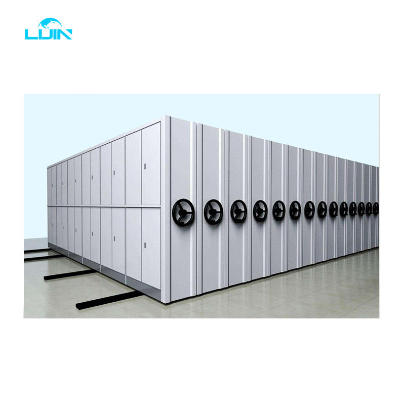 Top Class Custom Color Door Metal Shelving Modern Library Mobile Tire Rack