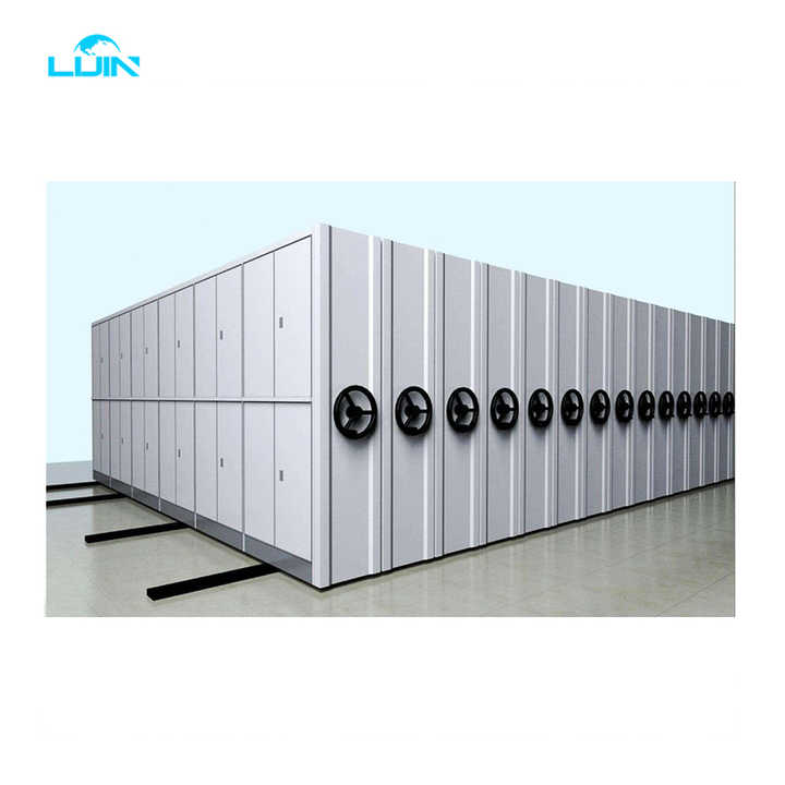 Top Class Custom Color Door Metal Shelving Modern Library Mobile Tire Rack