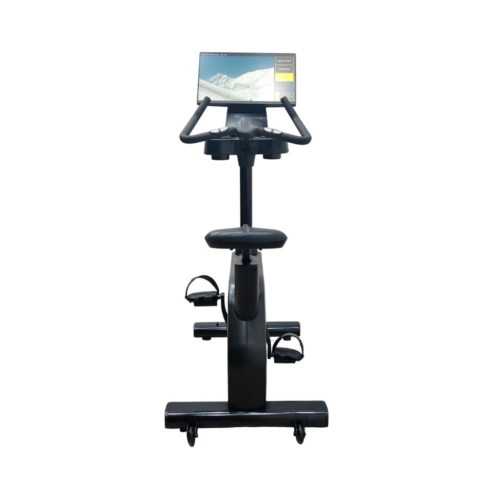 Gym Fitness Equipment Mirror Screen Upright Bike Mobile Projection Exercise Bike