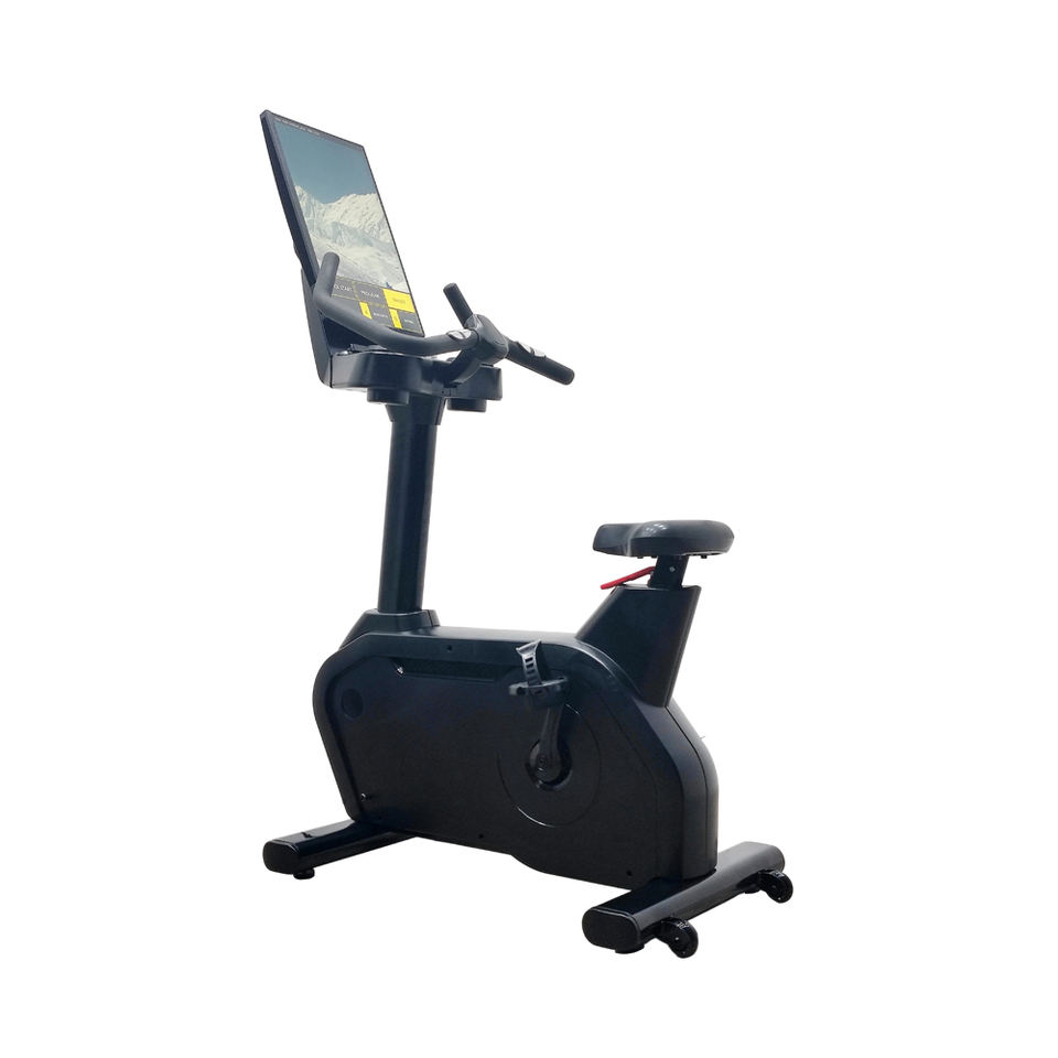 Gym Fitness Equipment Mirror Screen Upright Bike Mobile Projection Exercise Bike