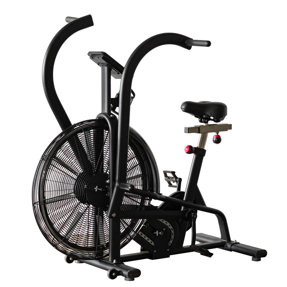 Commercial Air Bike Exercise Equipment with Chain Drive for Gym Use