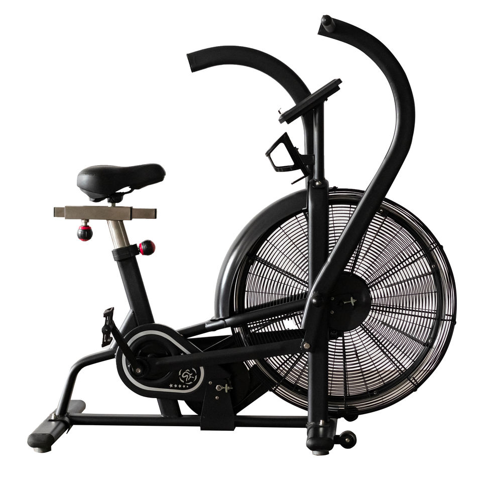 Commercial Air Bike Exercise Equipment with Chain Drive for Gym Use