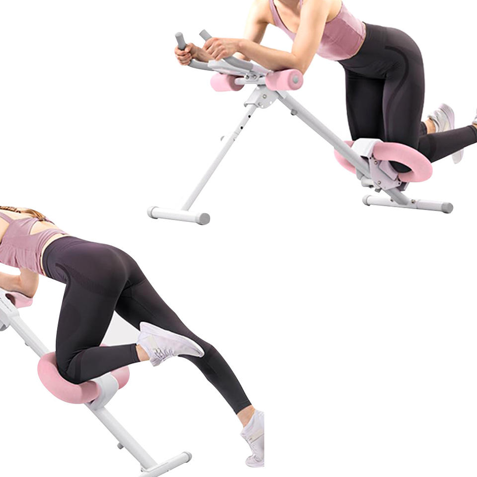 Premium Space-Saving Ab Workout Machine for Home Basement Sports & Entertainment