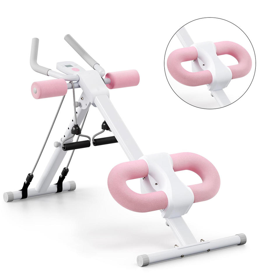 Premium Space-Saving Ab Workout Machine for Home Basement Sports & Entertainment