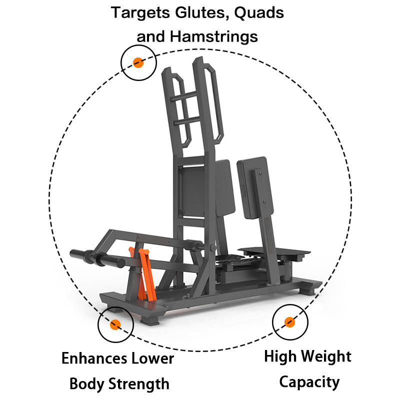 Abductor Gym Machine for Lower Body Workouts Standing Fitness Equipment Strengthen Hip Back Chest Arm Muscles