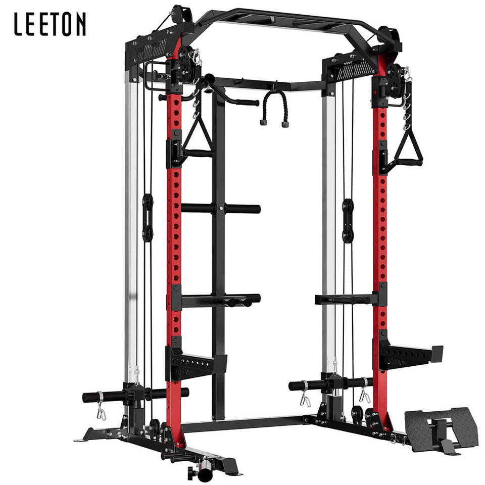 Multifunction Power Rack Squat Rack Easy-to-Assemble Flexible Benches & Racks for Powerlifting