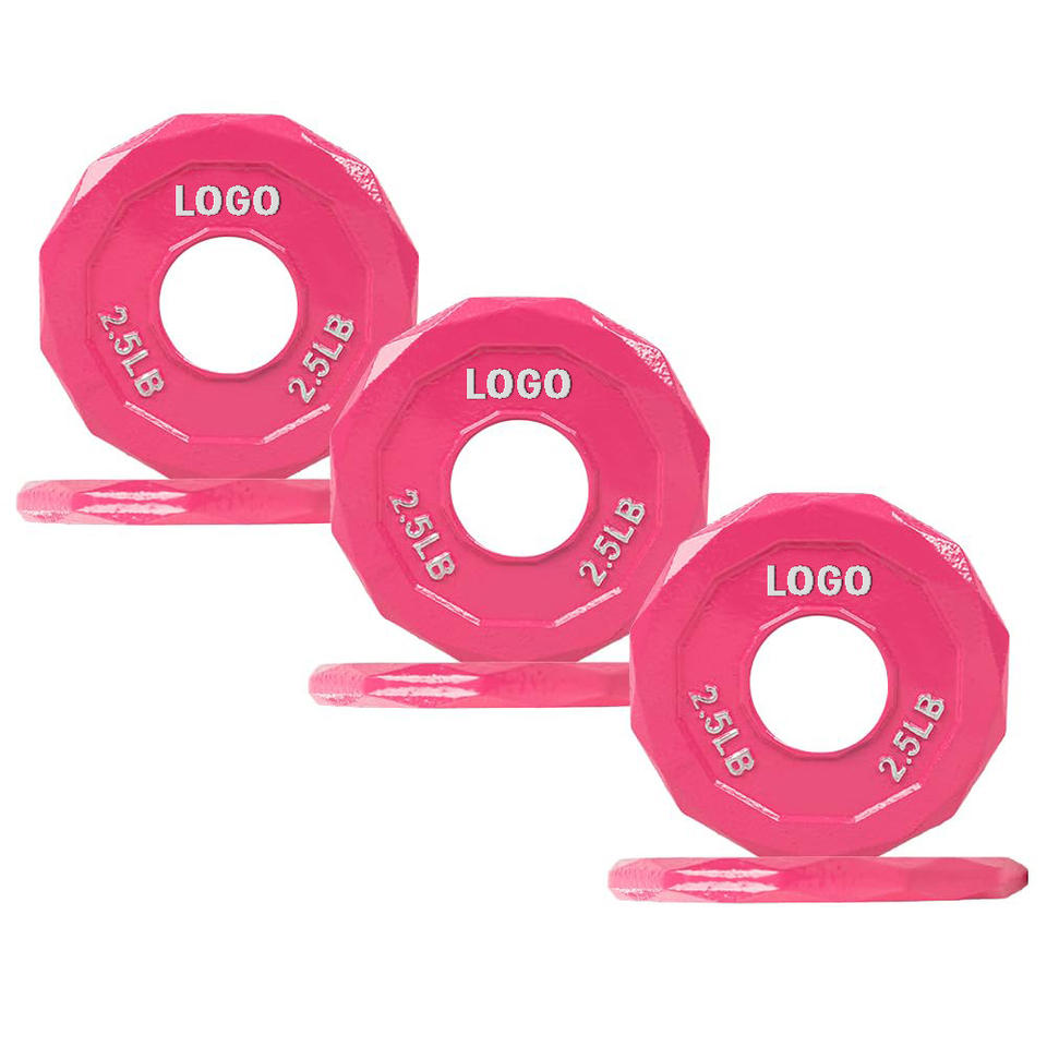 Competition Cast Iron Weight Plates Forged Gripped Design for Muscle Toning