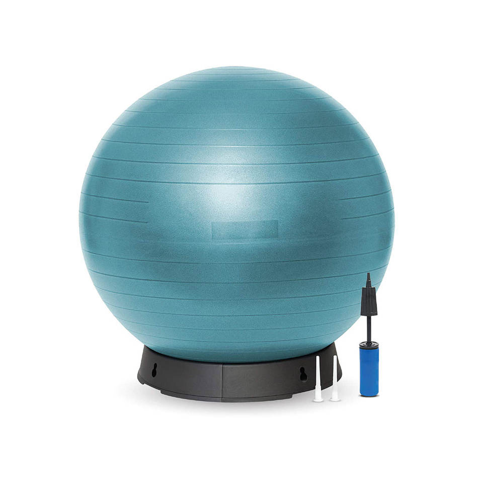 User-Focused Quality PVC Plastic Yoga Ball 55cm/65cm/75cm Mini Fitness Pilates Exercise Ball Custom Stress Management