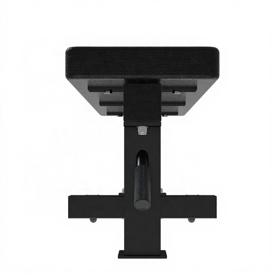 Rising Fitness Upgrade Home Gym Equipment Dumbbell Flat Bench Press Weight Lifting Sit up Bench with Roller for Easy Movement