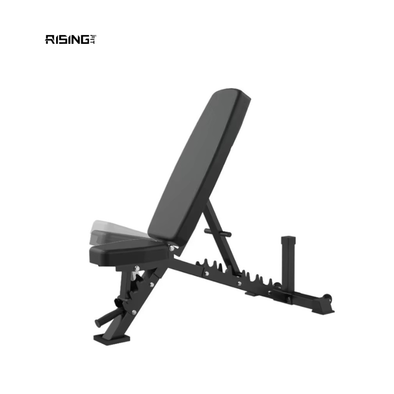 Rising Fitness High Quality Gym Fitness Equipment Commercial Gym Bench Adjustable / Gym Sit up Weight Bench