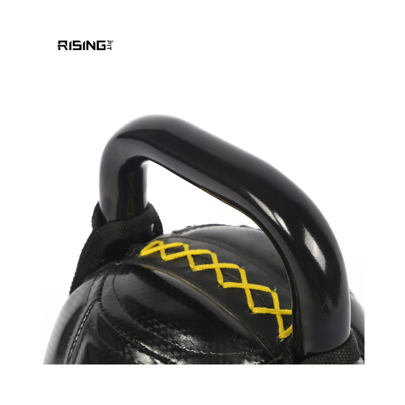 Rising Fitness Portable Gym Arm Strength Training Equipment Household Deep Squat Lifting Sand-Filled Soft Kettlebell Iron