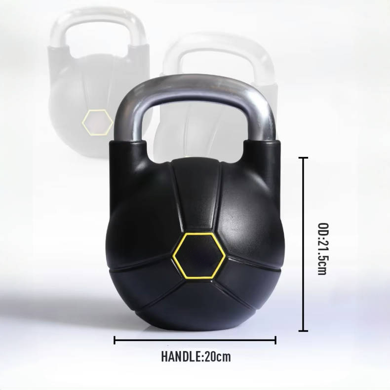 Rising Fitness Customized Competition Kettlebell Free Weight Set Portable Casting Iron for Body Workout