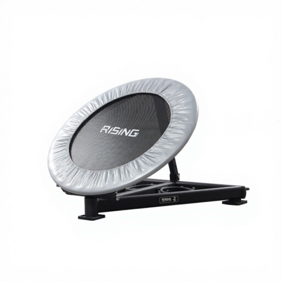 Rising Fitness Wholesale Gym Rebounder PP PVC Steel Materials Fitness Medicine Ball Trampoline Product Category