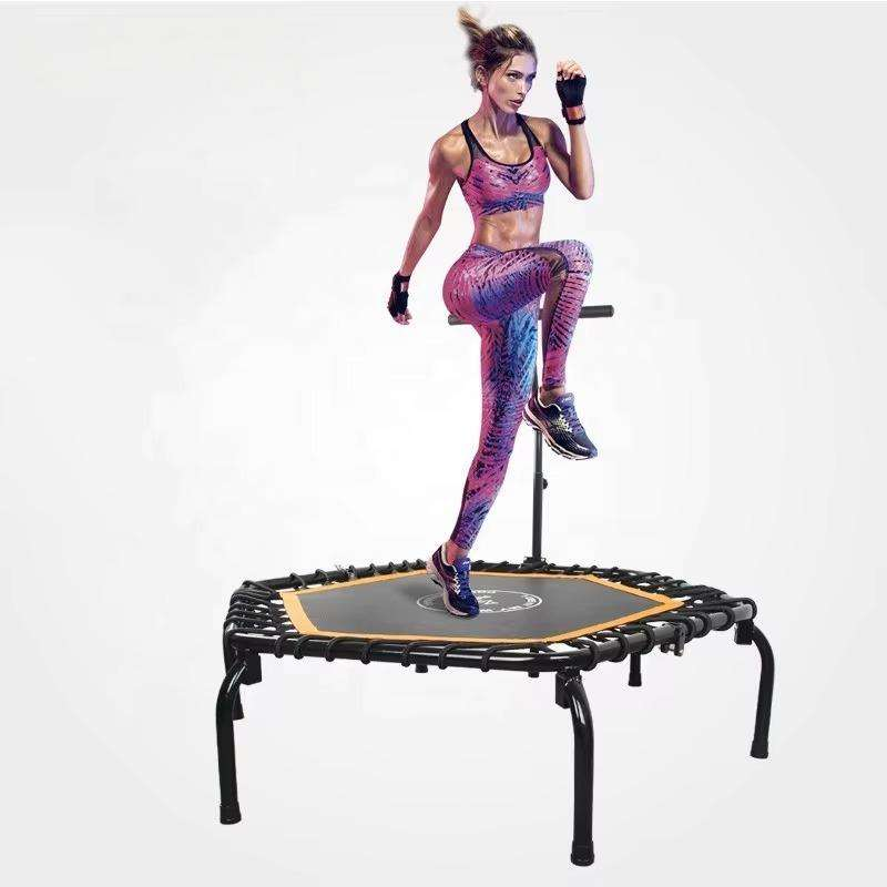 Rising Fitness Cheap Anti slip Fitness Indoor Mini Rectangle Rectangular Jum Sports Trampoline Jump for Gym