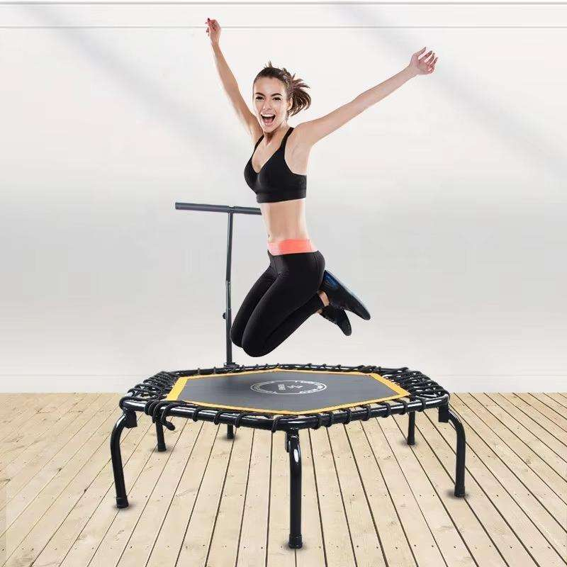 Rising Fitness Cheap Anti slip Fitness Indoor Mini Rectangle Rectangular Jum Sports Trampoline Jump for Gym