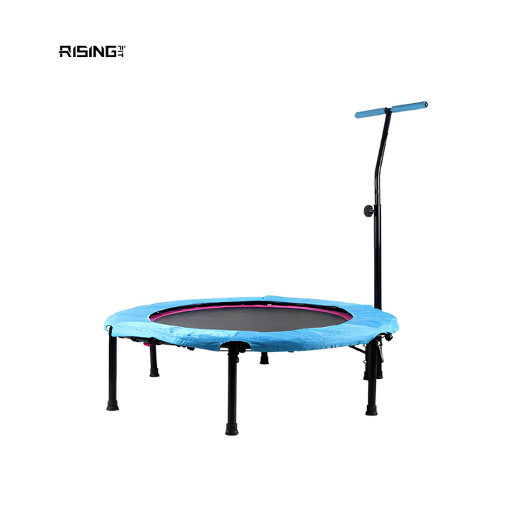 Rising Fitness Gym Fitness Jumping Exercise Mini Hexagon Trampoline With T-Bar Handle