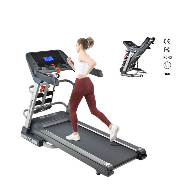 Hit Product Foldable Auto Incline Multi Function Fitness Equipment Semi Commercial Electric Treadmill