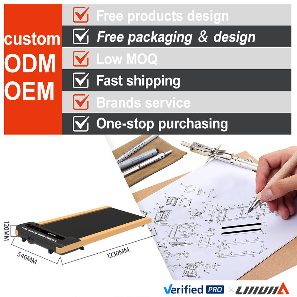 New Product LED Screen WristBand Remote Control Portable Walking Pad Mini Electric Treadmill