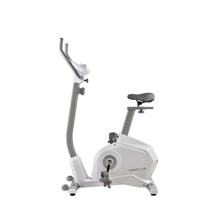 2022 LIJIUJIA Home Use Magnetic Motorized Gym Fitness Equipment Upright Bike Exercise Bike with Cheap Price