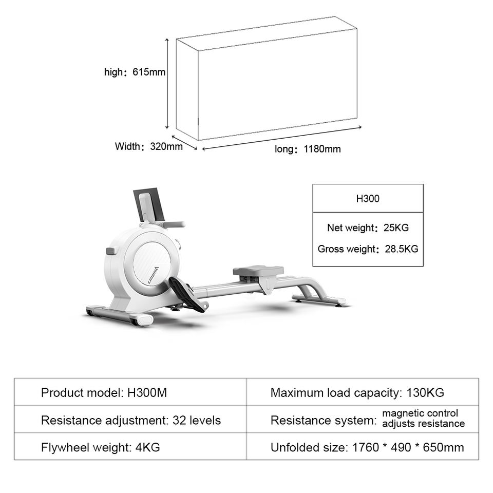Lijiujia Factory Price Rowing Machine Home Fit Portable Rowing Machine Indoor Magnetic Rowing Machines