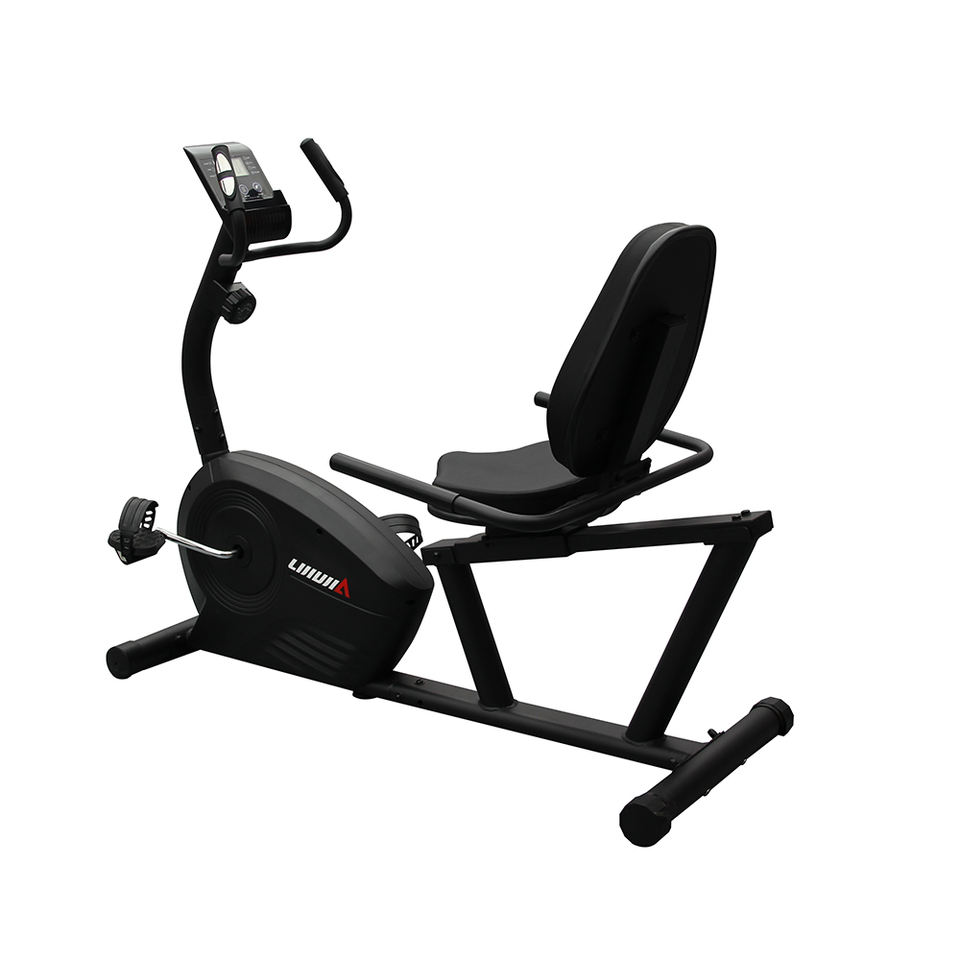 Hot Selling Health Indoor Home Fitness Pulse Magnetic Recumbent Exercise Bike With Resistance