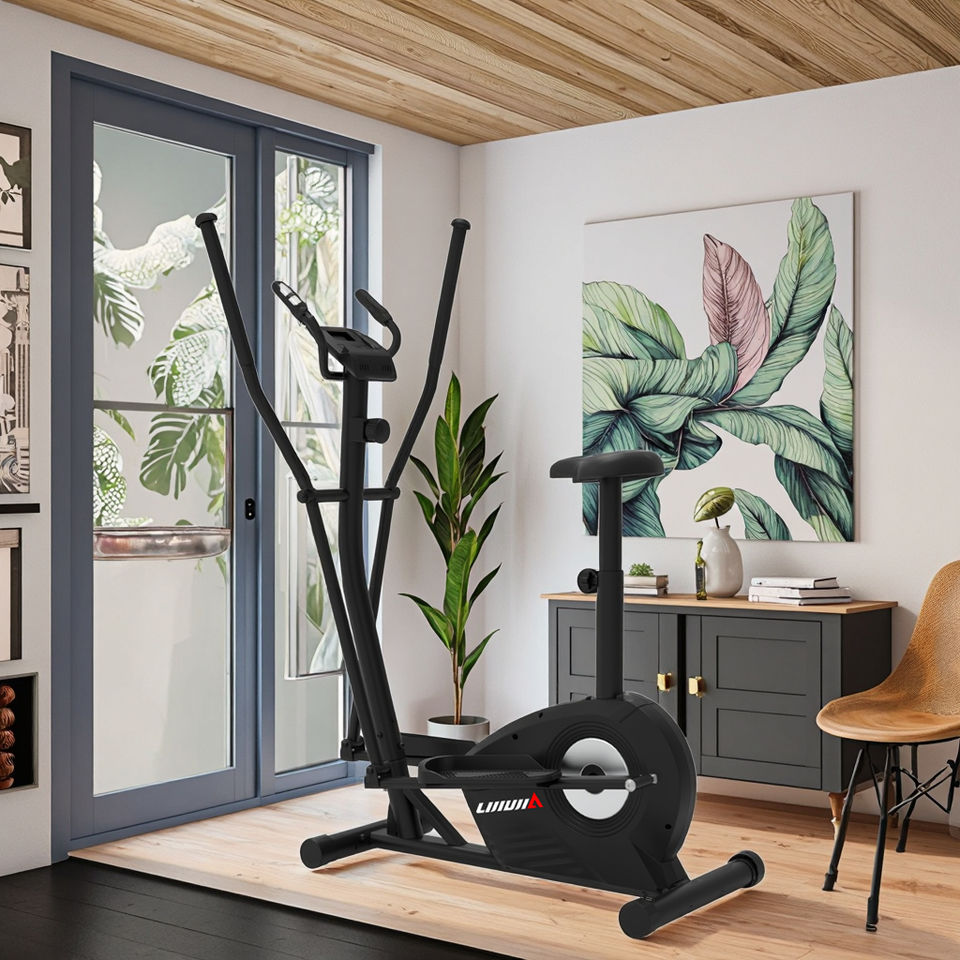 Lijiujia T201C Best Price Home Gym Fitness Seated Elliptical Machine Cross Trainer for Sale
