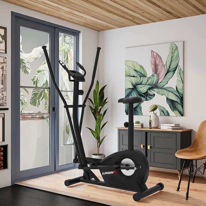 Lijiujia T201C Best Price Home Gym Fitness Seated Elliptical Machine Cross Trainer for Sale