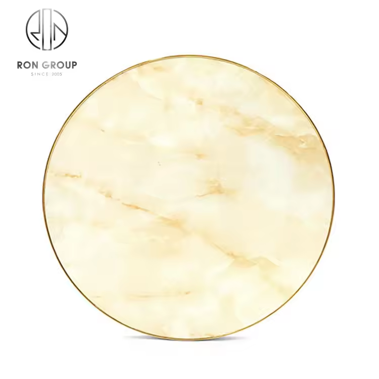 Wholesale Stainless Steel Dining Table Hotel Cafe Furniture for Home High Quality Restaurant Table Home Dining Room Furniture