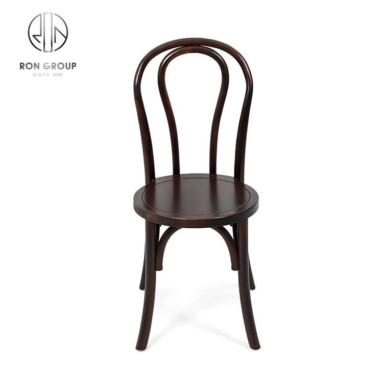 French Style Solid Wood Bent Restaurant Banquet Hotel Cafe Dining Thonet Chair
