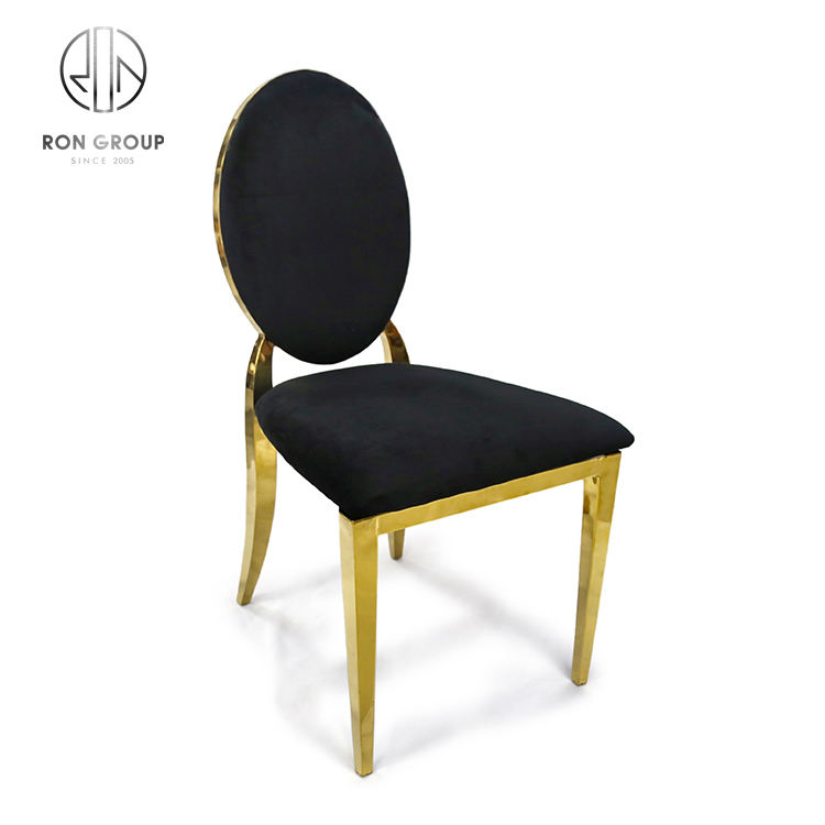 Colorful Gold Trim Modern Metal Frame Wedding Event Dining Hotel Chairs with Velvet Cushion Seat for Home Bar Use