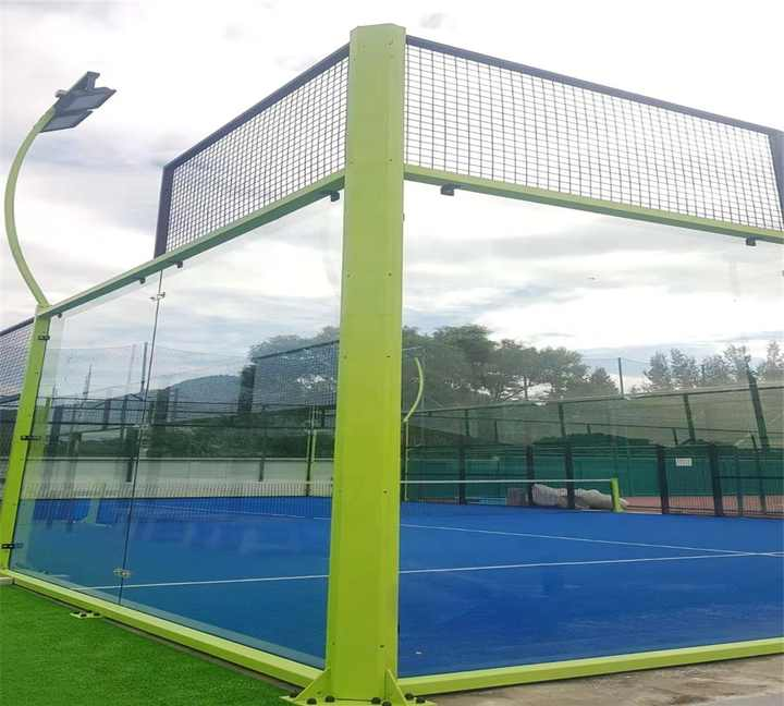 LUXGRASS 10*20M High Quality Padel Court Panoramic Glass Court Wholesaler